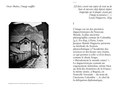 Le contemporain, l'intempestif et l'imminent
