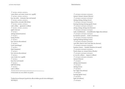 Traduire la performance / performer la traduction