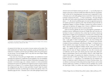 Traduire la performance / performer la traduction